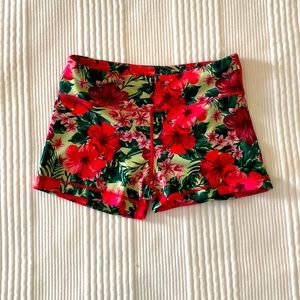Spandex shorts stay-put sz M